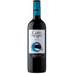 Vinho Gato Negro Merlot 1x750ml