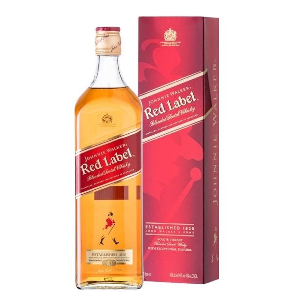 Destilados Whisky Jhonnie Walker Red Label