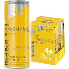 Red Bull Tropical Edition 4 Packs 4x250ml