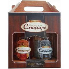 Cachaca Caracuipe Kit Ouro E Prata 2x375ml