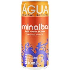 Agua Mineral Minalba Com Gas Lata 1x310ml