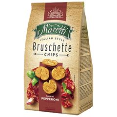 Bruschette Chips Salami Peperoni 1x85grs