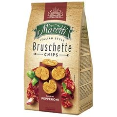 Bruschette Chips Salami Peperoni 1x85grs