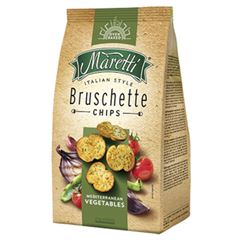 Bruschette Chips Mediterranean Vegetables1x85grs