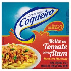 Atum Coqueiro Molho De Tomate 1x170grs