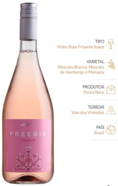 Frisante Ponto Nero Freebie Rose 1x750ml