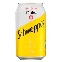 Agua Tonica Schweppes Sem Acucar 1x350ml