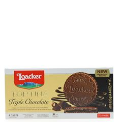 Wafer Loacker Tortina Triple Choc 1x63g