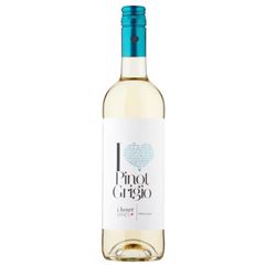 Vinho I Heart Pinot Grigio Branco 1x750ml