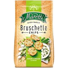 Bruschette Chips Sour Cream E Onion 1x85grs