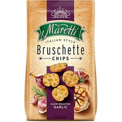 Bruschette Chips Slow Roasted Garlic 1x85grs