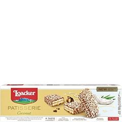Biscoito Loacker Patisserie Coconut 1x100g