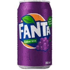 Refrigerante Fanta Uva Lata 1x350ml