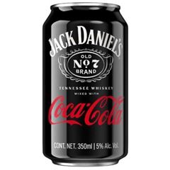 Bebida Mista Jack Daniels Coca Cola 1x350ml