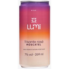 Vinho Lumi Frisante Rose Moscatel Lata 1x269ml