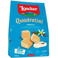 Biscoito Loacker Quadratini Vanilla 1x125grs