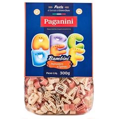 Massa Bambini Letrinhas Paganini 1x300grs