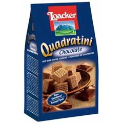 Biscoito Loacker Tortina Tripe Chocolate 1x63grs