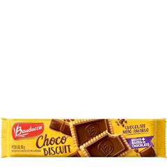 Biscoito Bauducco Choco Biscuit Chocolate Meio Amargo 1x80grs