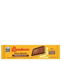 Biscoito Bauducco Choco Biscuit Chocolate Ao Leite 1x80grs