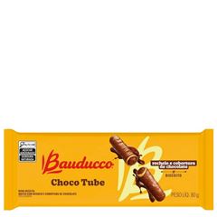 Wafer Bauducco Choco Tube Chocolate 1x80grs