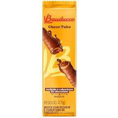 Wafer Bauducco Choco Tube Chocolate 1x27grs