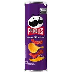 Batata Pringles Cheddar E Bacon 1x105grs