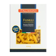 Massa Fusilli Sem Gluten Paganini 1x400grs