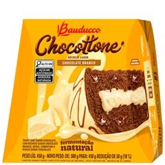 Panettone Bauducco Chocolate Branco 1x450grs