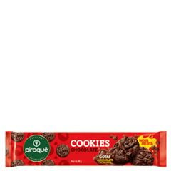 Biscoito Piraque Cookies Chocolate 1x80grs