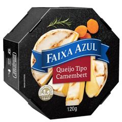 Queijo Faixa Azul Tipo Camembert Frac 1x120grs