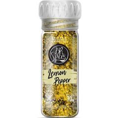 Sal Temperado Br Spices Lemon Pepper Moedor 1x70grs