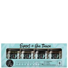 Gin Tonica 4 Mini Potes Especiarias Br Spices Combo 1x40grs