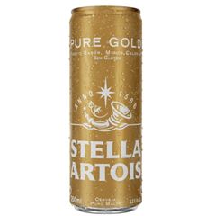 Cerveja Stella Artois Pure Gold Long Sleek Lata 1x350ml