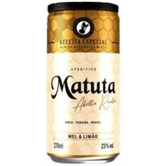 Cachaca Matuta Abelha Rainha Lata 1x350ml