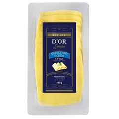 Queijo Tipo Gouda Fatiado Dor 1x120grs