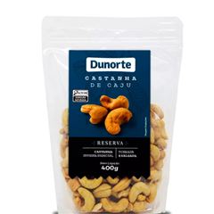 Castanha De Caju Dunorte Torrada Salgada Reserva 1x400grs