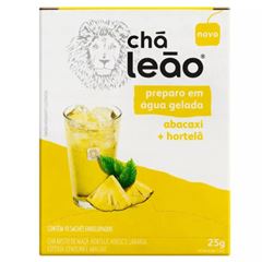 Cha Leao Abacaxi E Hortela 1x25grs