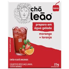 Cha Leao Morango E Laranja 1x23grs