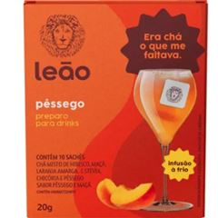 Cha Leao Drinks Pessego 1x20grs