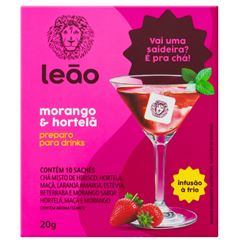 Cha Leao Morango E Hortela 1x20grs