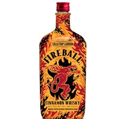 Licor Whisky Fireball Red Hot Collector Edition 1x750ml