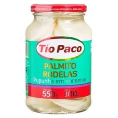 Palmito Tio Paco Pupunha Rodelas Em Conserva 1x300grs