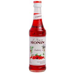 Xarope Monin Cranberry Nac 1x330ml