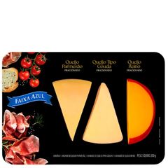 Queijo Trio De Reigouparme Faixa Azul 1x200grs