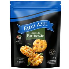 Queijo Chips Parmesao Cebola Faixa Azul 1x35grs