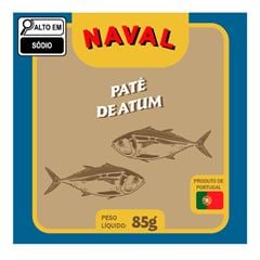 Pate De Atum Naval 1x85grs