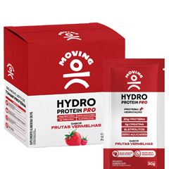 Suplemento Moving Hydro Protein Frutas Vermelhas Sache 1x30grs