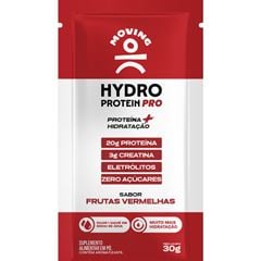 Suplemento Moving Hydro Protein Frutas Vermelhas Sache 1x30grs