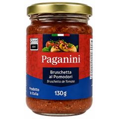 Molho Paganini Bruschetta De Tomate 1x130grs